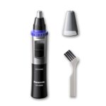 Panasonic ER-GN30-K Nose, Ear And Facial Hair Trimmer Wet/Dry with Vortex Cleaning System, Black