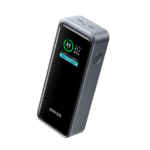 Anker Prime 130W Power Bank – 12,000mAh Compact Portable Charger with Dual 65W USB-C Ports, Smart Digital Display, Rapid 45-Minute Recharge External Battery (Model A1335)