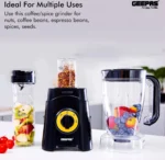 Geepas 3-in-1 Countertop & Travel Blender System — GSB44033 (Black) - Image 6
