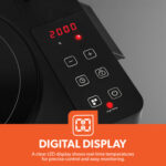Geepas 2000W Digital Infrared Cooker (GIC6101) - Image 4