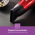 Geepas 2000W Professional Ionic Hair Dryer (GHD86018) - Image 2
