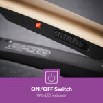Geepas 28W Ceramic Hair Straightener (GHS86016) - Image 3