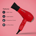 Geepas 1500W High-Performance Hair Dryer (GH8078) - Image 4