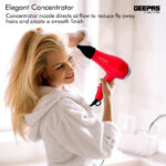 Geepas 1500W High-Performance Hair Dryer (GH8078) - Image 2