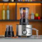 Geepas 4-in-1 Stainless Steel Blender & Juice Extractor (GSB44016) - Image 6