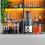 Geepas 4-in-1 Stainless Steel Blender & Juice Extractor (GSB44016) - Image 2