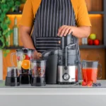 Geepas 4-in-1 Stainless Steel Blender & Juice Extractor (GSB44016) - Image 3