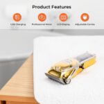 Geepas Golden Rechargeable Hair Clipper (GTR-56023) - Image 5