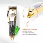 Geepas Golden Rechargeable Hair Clipper (GTR-56023) - Image 2