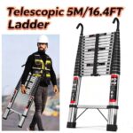 Geepas 3.2m Aluminium Telescopic Ladder GT59047 - Image 4