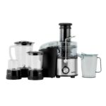 Geepas 4-in-1 Stainless Steel Blender & Juice Extractor (GSB44016)