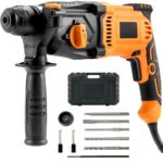 Geepas Powerfull Heavy-Duty Rotary Hammer Drill GRH-4007-240