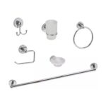 Geepas 7-Piece Premium Bathroom Accessory Set (GSW-61704) - Image 2