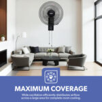 Geepas GF9483 16-Inch Wall Fan - Image 7