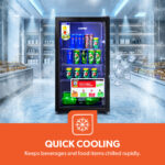 Geepas Showcase Chiller Display Fridge (GSC1223) - Image 5